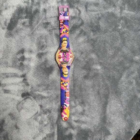 Frida Kahlo Swatch Special 2022 SUOZ341- the Frame Unisex NWOB - Picture 1 of 4